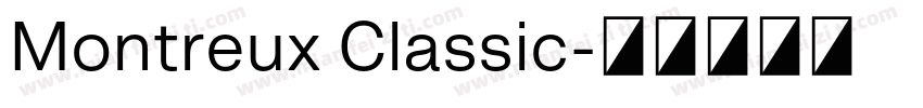 Montreux Classic字体转换